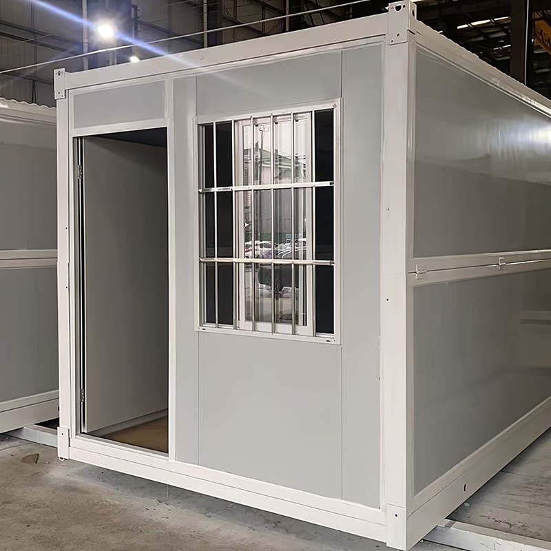 Modern hordozható összecsukható előregyártott konténerház Modern hordozható összecsukható előregyártott konténerház